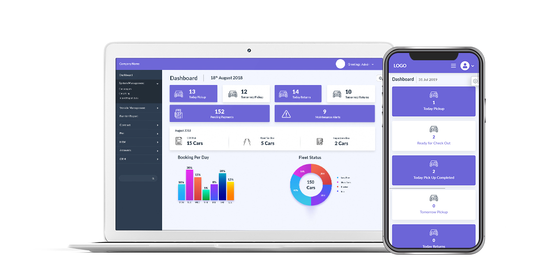 CRM Mobile and Desktop version