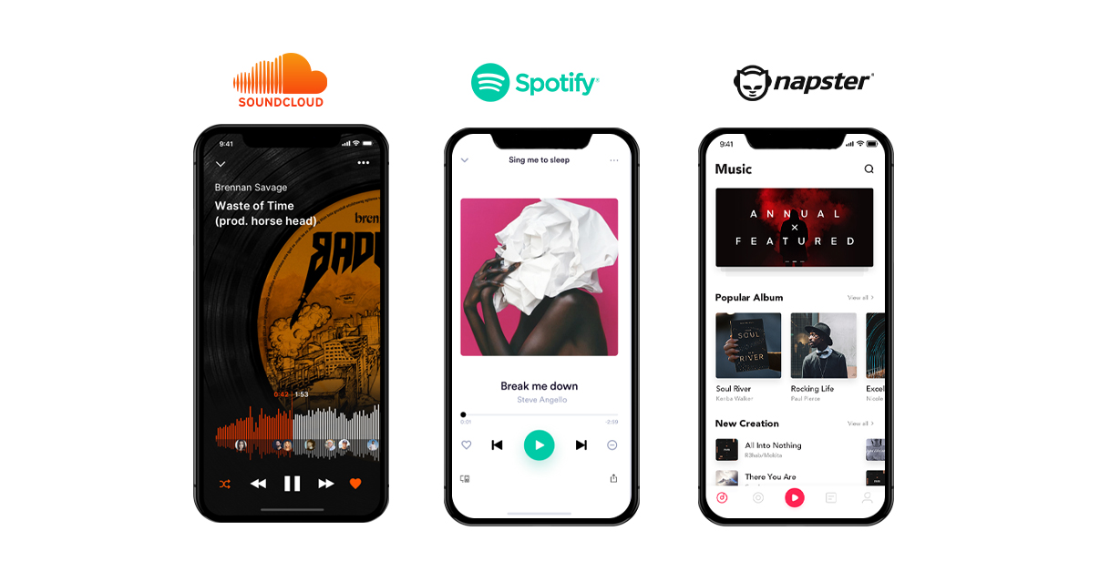 Music streaming app