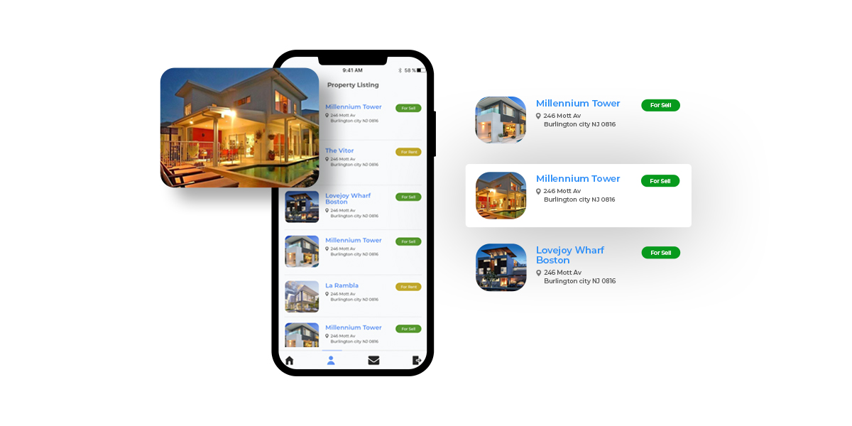 real estate mobile app